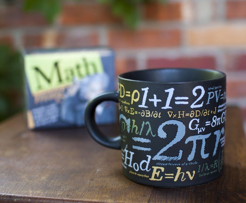 The Unemployed Philosophers Guild Math Mug - Sip Your Coffee While Learning Famous Mathematical Formulas and Equations, Comes in a Fun Gift Box, 14oz - Image 3
