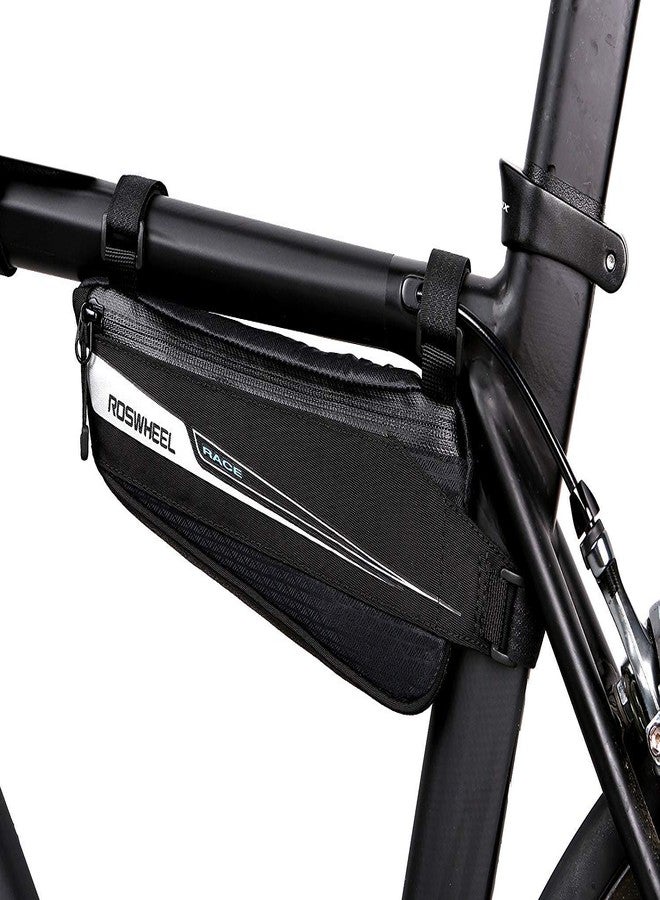 Roswheel Race Series 121444 Bike Frame Mounted Bag Bicycle Triangle Pouch Cycling Accessories Pack for Road Bike - Image 1
