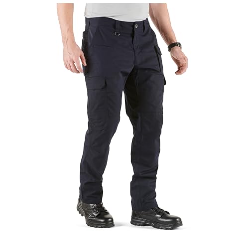 5.11 Tactical Men's ABR Pro Pants, Straight Fit, 9 Pockets, Comfort Waist, Style 74512, Dark Navy (New), 32W x 30L - Image 2
