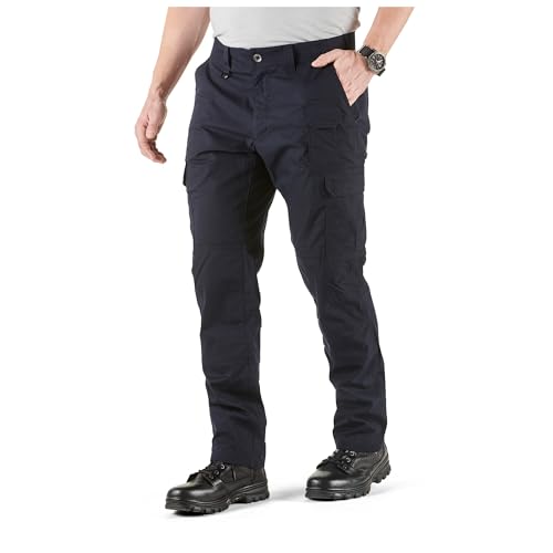 5.11 Tactical Men's ABR Pro Pants, Straight Fit, 9 Pockets, Comfort Waist, Style 74512, Dark Navy (New), 32W x 30L - Image 3