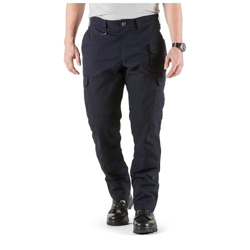 5.11 Tactical Men's ABR Pro Pants, Straight Fit, 9 Pockets, Comfort Waist, Style 74512, Dark Navy (New), 32W x 30L - Image 1