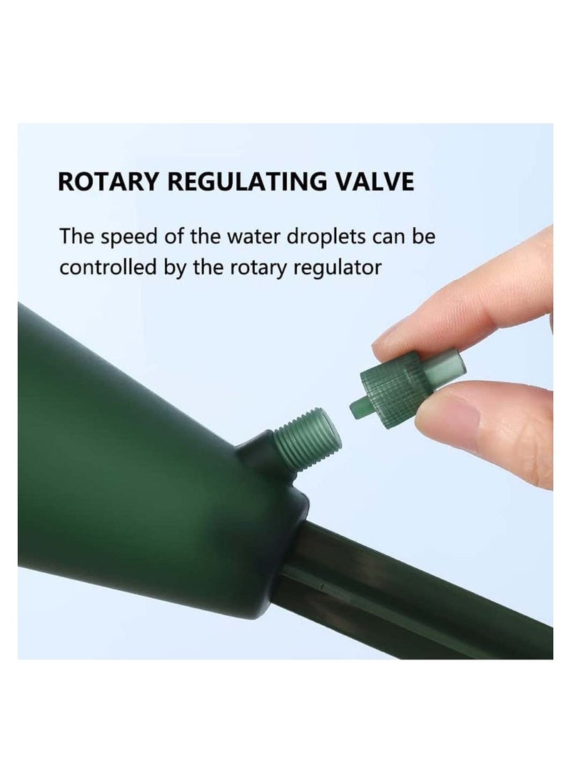 4Pcs Self Watering Spikes Planter Insert Cone Plant Globes Stakes Devices with Rotary Regulator - Image 3