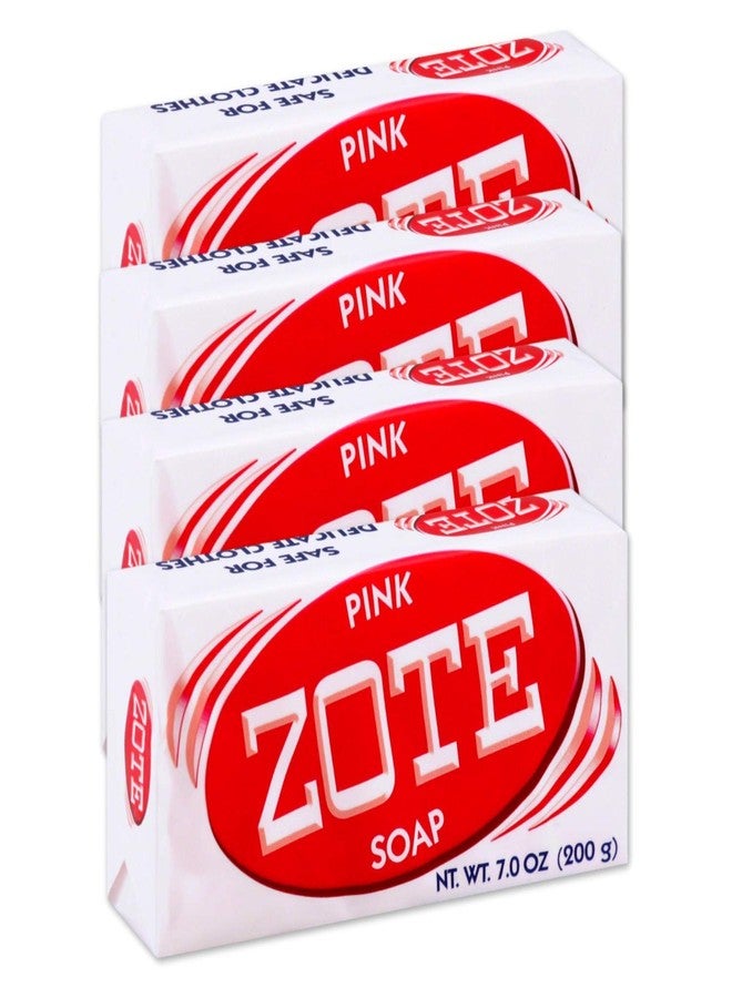 Zote Laundry Soap Bar Pink 4 Bars 7.0 Ounce Each - Image 2