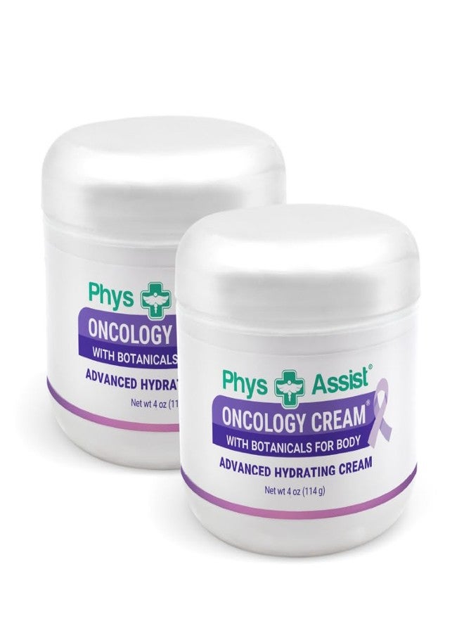 PhysAssist - Oncology Body Cream with Botanicals, 4 oz. Soothing and Hydrating to Stressed Skin. Made with Oils of Lavender, Calendula, and Peppermint. Non-Irritant, Clinically Tested (Pack of 2 - Image 1