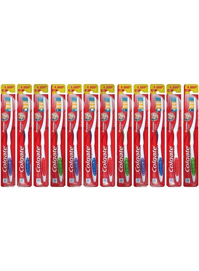 كولجيت فرشاة أسنان كولجيت بريميير إكسترا كلين (١٢ فرشاة أسنان) - Image 2