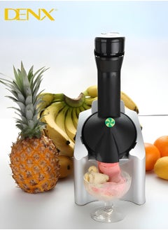 DENX Frozen Fruit Ice Cream Maker, DIY Healthy Soft Serve Sherbet, Smoothie, Frozen Yogurt, BPA Free, No Additives and Artificial Colors, Dessert Machine for Home and Kids