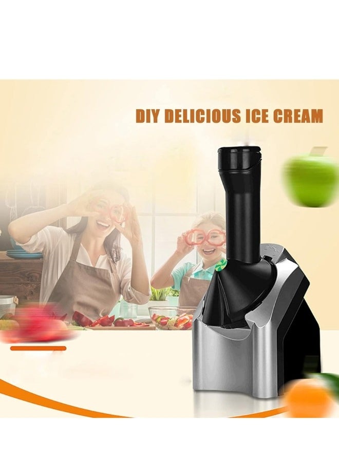 Denx - DENX Frozen Fruit Ice Cream Maker, DIY Healthy Soft Serve Sherbet, Smoothie, Frozen Yogurt, BPA Free, No Additives and Artificial Colors, Dessert Machine for Home and Kids - Image 1