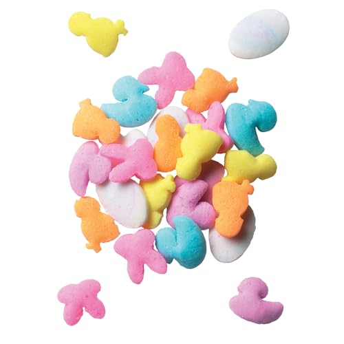 DECOPAC Deluxe Easter Quins 17oz Fancy Sprinkles Shaped Like Animals Eggs Candy Sprinkles in Handheld Container Edible Sprinkles For Celebration Cakes Cupcakes Cookies - Image 5