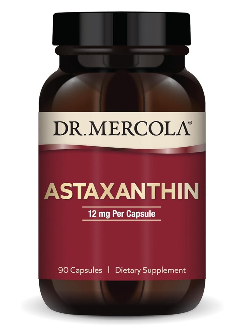 Dr. Mercola - Astaxanthin 12 Mg Per Capsule 90 Capsules - Image 1