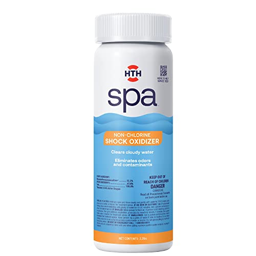 HTH Spa 86135 Non Chlorine Shock Oxidizer Spa Hot Tub Chemical Clears Cloudy Water 225 lbs - Image 1