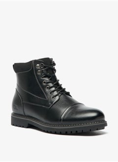 LBL by Shoexpress Men's Textured Chukka Boots with Zip Closure  - Image 1