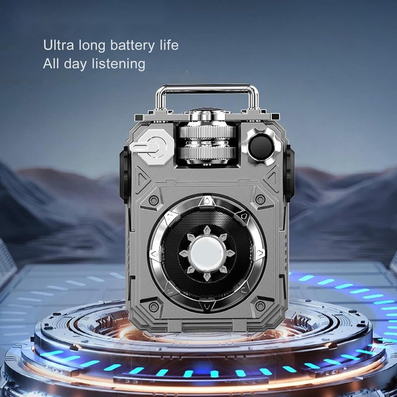 Zunate Mini Bluetooth 5.3 Speaker 10W Portable Wireless Outdoor Subwoofer with IPX5 Water Proof, 52mm Driver, Cordless Audio for Hiking and Travel - Image 5
