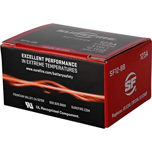 SureFire 12 Pack Surefire CR123A Lithium Battery 3v with LightJunction Battery Case - Image 3