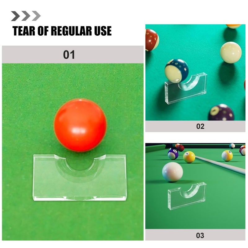 Billiard Accessories, Precise Ball Position Marker for Daily Use, Durable Locator - Image 4