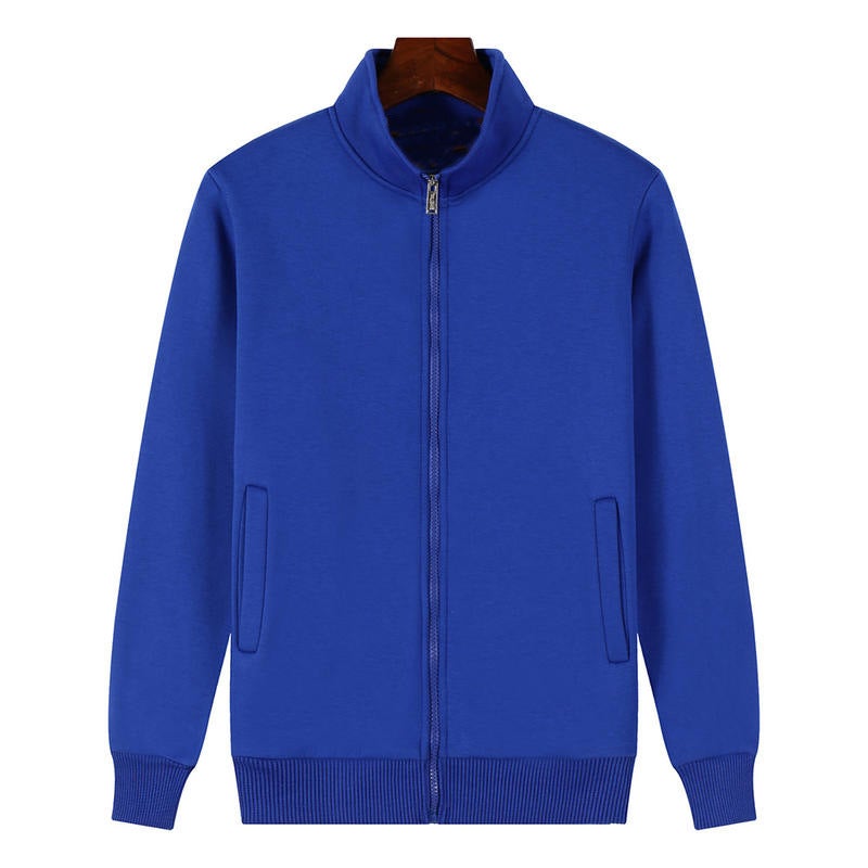 Volunteer Vest Public Service Advertising Volunteer Activity Group T-Shirt Spot Casual Side Slit Pocket Zipper Sweater - Image 1