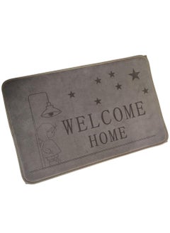 Spaceshoop Bath Mat Plush Non-Slip Soft and Highly Absorbent Bathroom Mat for Bathtub Side Mat size 60 * 40  - Image 1