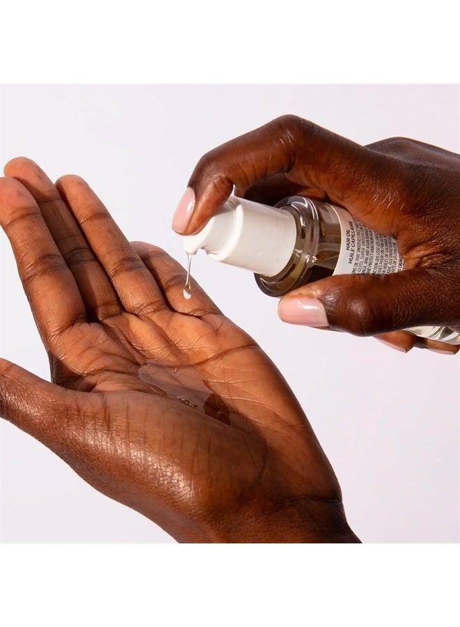 Ouai زيت الشعر، زيت متعدد المهام يحمي من أضرار الأشعة فوق البنفسجية/الحرارة والتجاعيد، يضيف لمعاناً مذهلاً وينعم الأطراف المتقصفة. آمن للشعر الملون. خالي من البارابين، الكبريتات والفثالات (1.5 أونصة) - Image 4