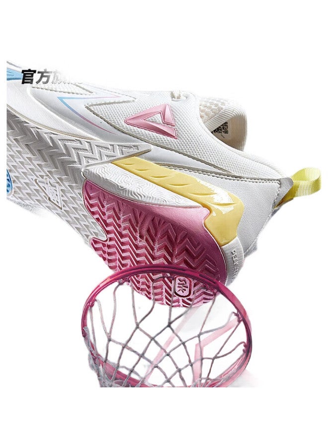 PEAK Taiji Basketball Shoes For Men, Shock-Absorbing, Wear