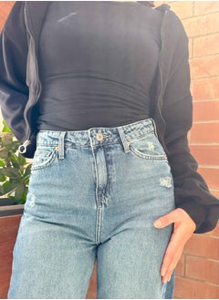 Wide Leg - Medium Blue Wash Jeans. - pzsku/ZB90BAE6B5B20127F1D53Z/45/_/1736804397/fa1fc251-e577-4fd4-a0a9-eb1c950db177