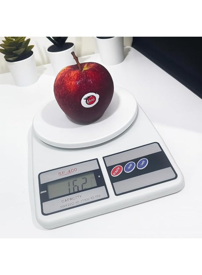 BEYTOR Digital Kitchen Scale – Precision 10kg/0.1g Food Scale with High Accuracy and Backlit LCD Display, - Image 2