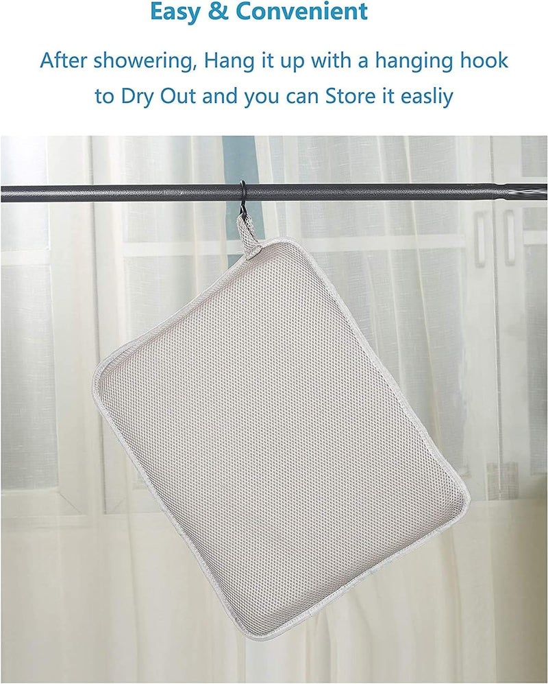 Mybow Shower Bench Seat Bathtub Cushion Shower Chair for Elderly Seniors Bath Cushion Shower Seats Transfer Bench Handicap Tub Benches for Bathtubs Disabled Shower Chairs Pillow Padded Bath Stools Seat Mat - Image 3