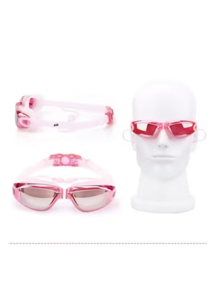 Captaintech 5-in-1 Swimming Goggles u0026 Cap Set – Anti-Fog, UV Protection u0026 Leak-Proof Design for Men/Women/Kids - Image 2