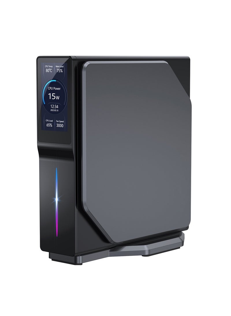 HILUKE - Mini PC Computer Intel 11th Gen CPU N100, 8GB RAM DDR4 128GB M.2 SSD, Mini Desktop Computers Support 4K Dual HDMI，Display/WiFi6/BT5.2/USB3.2/1000Mbps LAN/WOL Home/Office - Image 1
