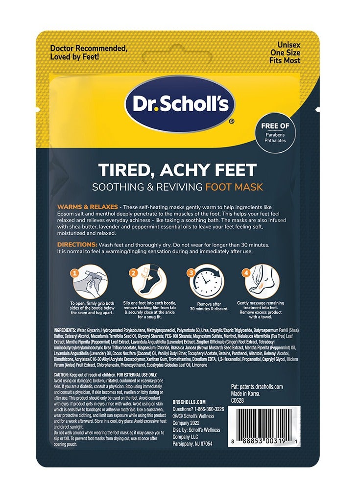 Dr. Scholl's Soothing and Reviving Foot Mask 44ml - Image 2