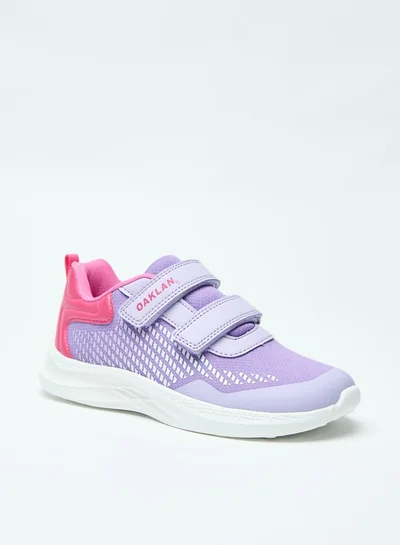شو اكسبرس Colourblock Sports Shoes with Hook and Loop Closure