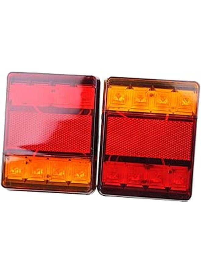 12V Heavy Duty LED Rear Signal Lights For Trucks Trailers And Boats - Image 1