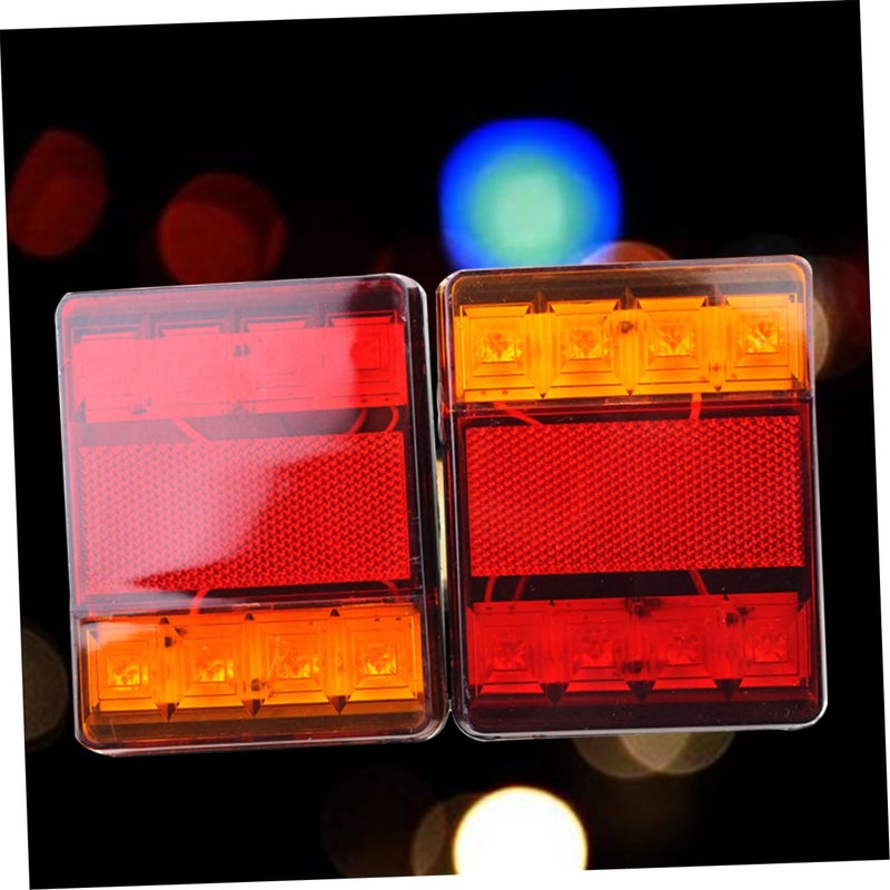 12V Heavy Duty LED Rear Signal Lights For Trucks Trailers And Boats - Image 3