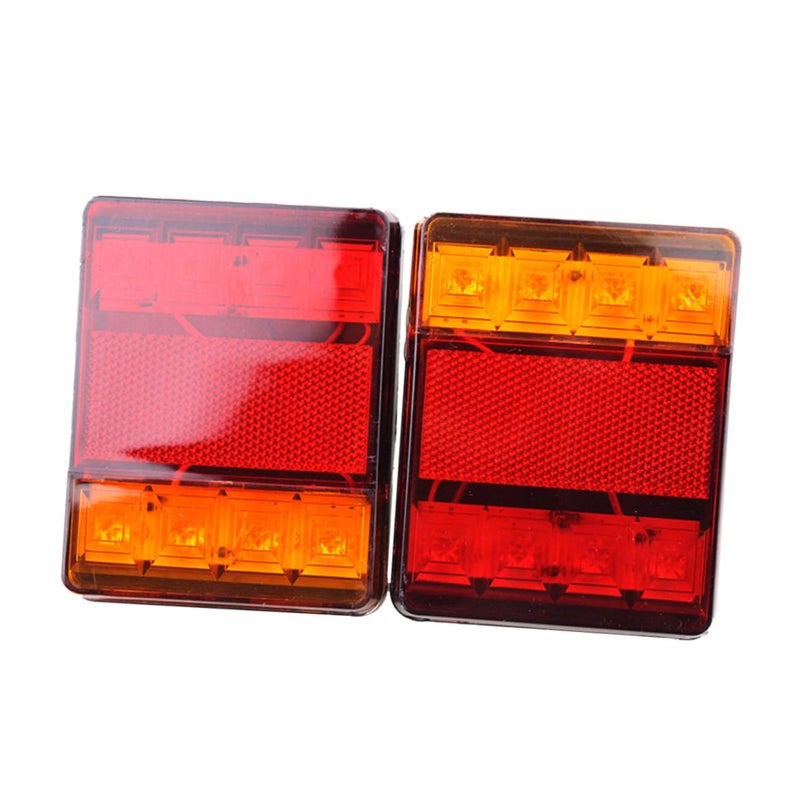 12V Heavy Duty LED Rear Signal Lights For Trucks Trailers And Boats - Image 2