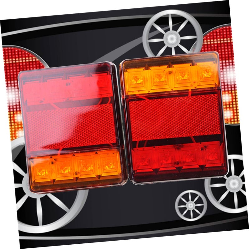 12V Heavy Duty LED Rear Signal Lights For Trucks Trailers And Boats - Image 5