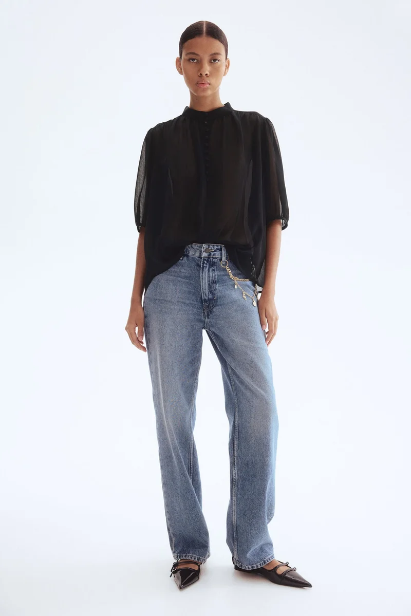 H&M Crinkled blouse