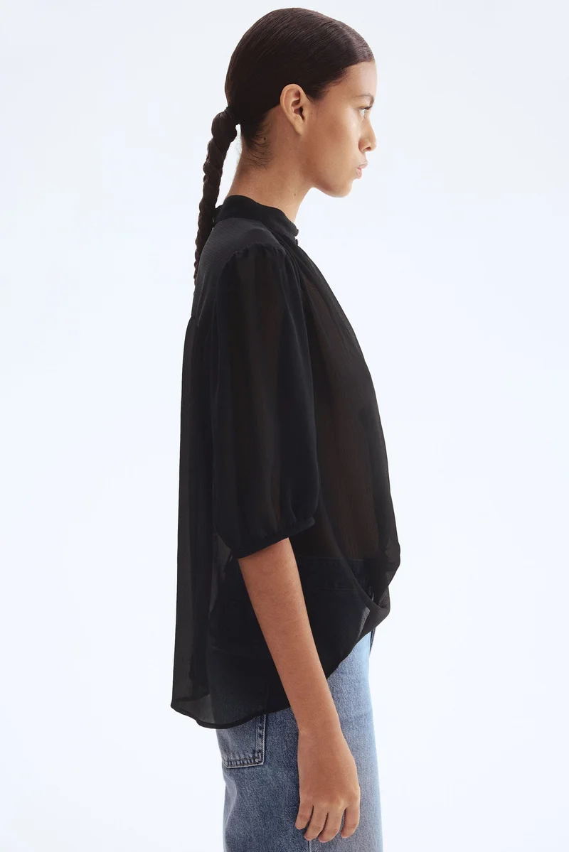 H&M Crinkled blouse