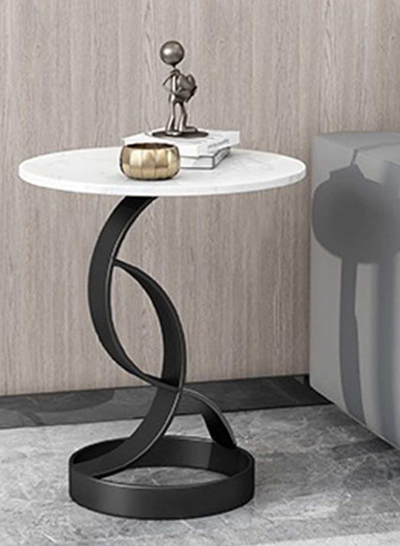 DubaiGallery طاولة جانبية بسيطة وعصرية لتصميم الأثاث المنزلي، طاولة قهوة بيضاوية، طاولة شاي، تصميم أرضية خشبية - Image 3