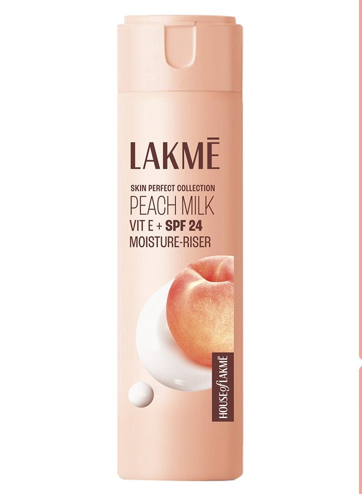 لاكمي مرطب لاكمي بحليب الخوخ بعامل حماية من الشمس 24، 200 مل - Image 1