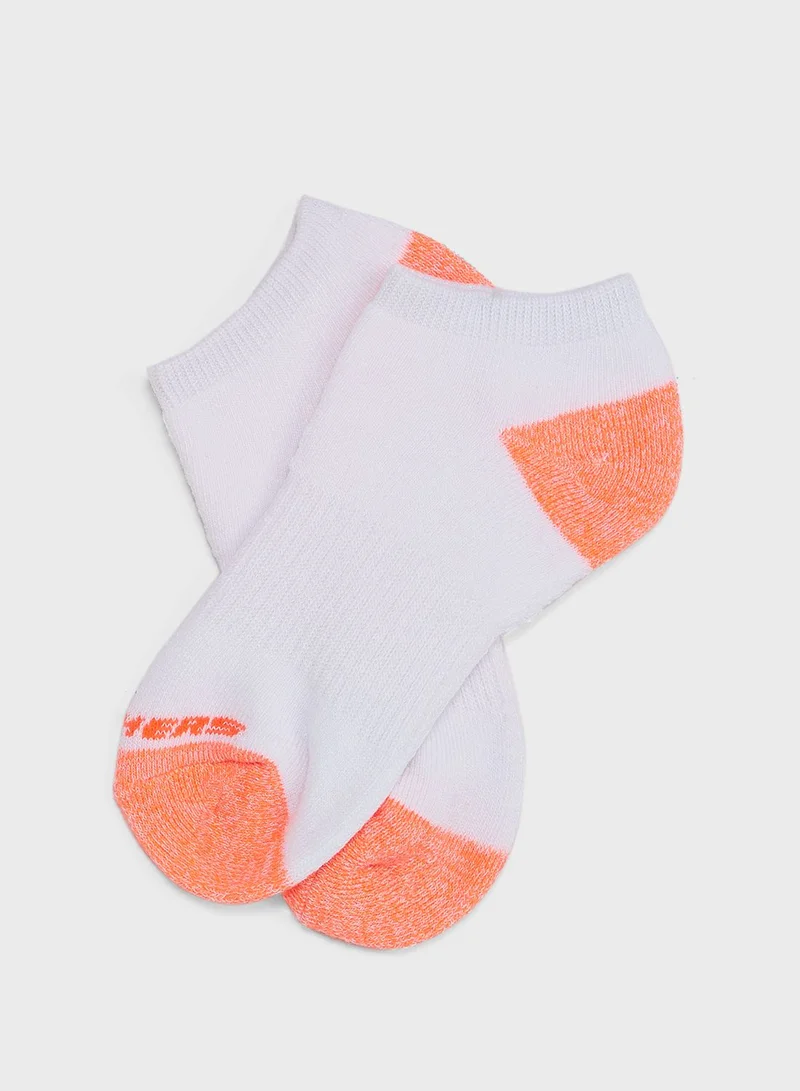 SKECHERS Kids 3 Pack No Show Socks