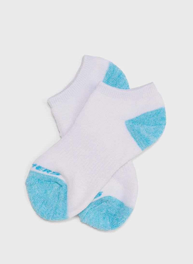 SKECHERS Kids 3 Pack No Show Socks