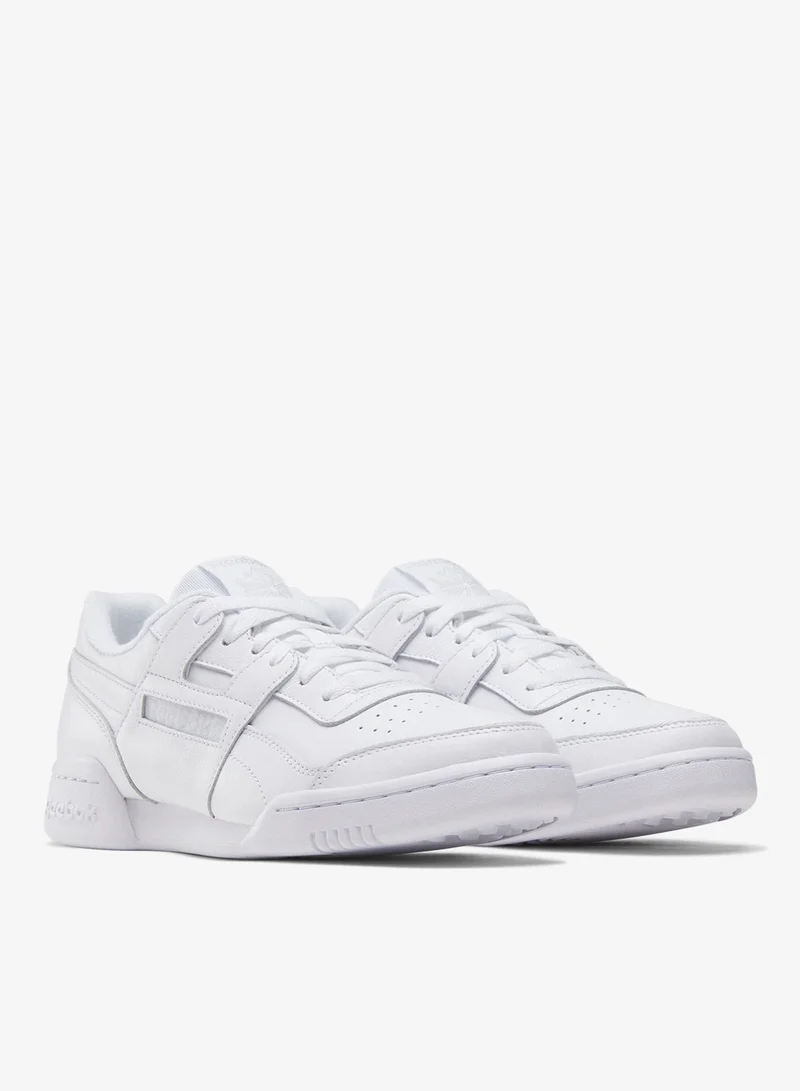 Reebok White Reebok Workout Plus Unisex Shoes - White  | Best Price UAE