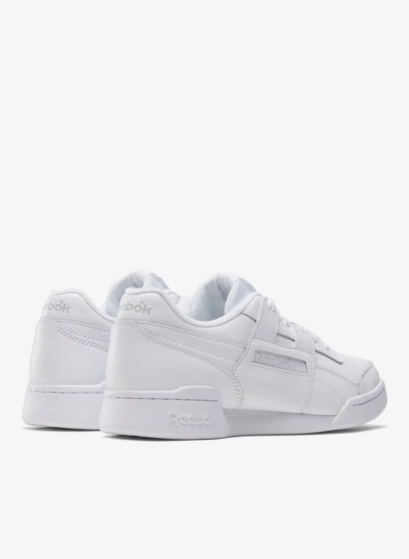 Reebok White Reebok Workout Plus Unisex Shoes - White  | Best Price UAE