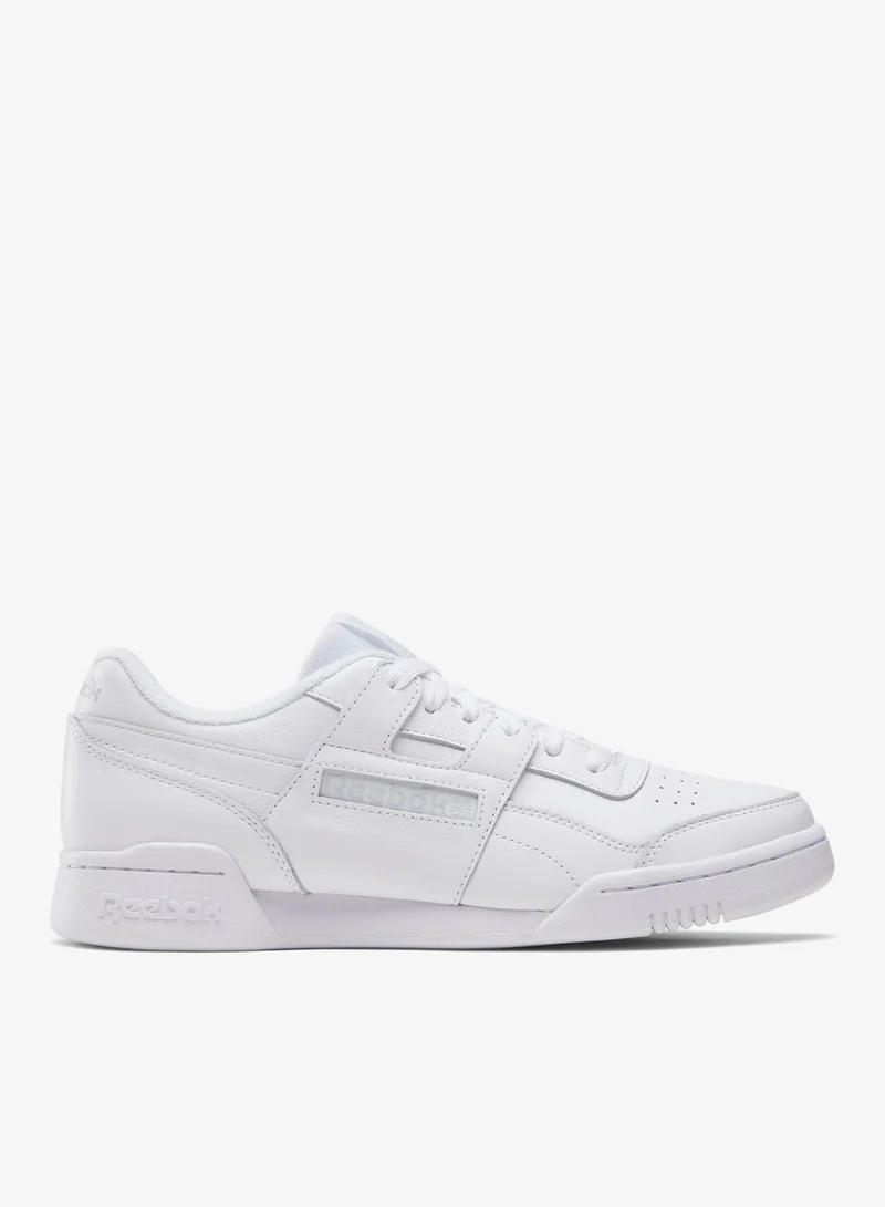 Reebok Workout Plus Unisex Shoes - White