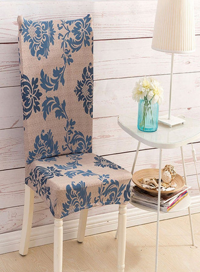 6-Piece Bohemian Design Dining Chair Cover Multicolour - Image 1
