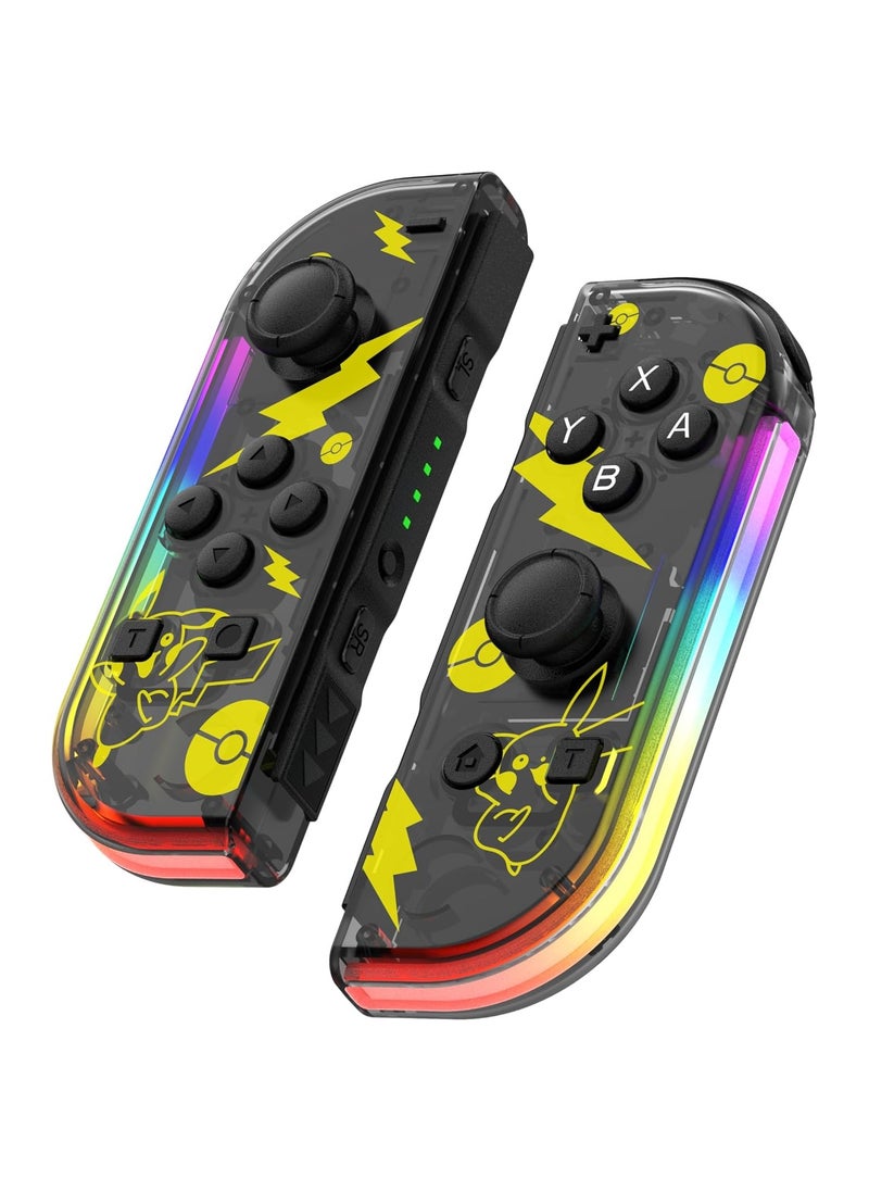 Generic - Joy Cons Wireless Controller for Nintendo Switch, L/R Controllers Replacement Compatible with Nintendo Switch/Lite/OLED, Joystick with Wake-up/Screenshot/Dual Vibration/Motion Control Function - Image 1