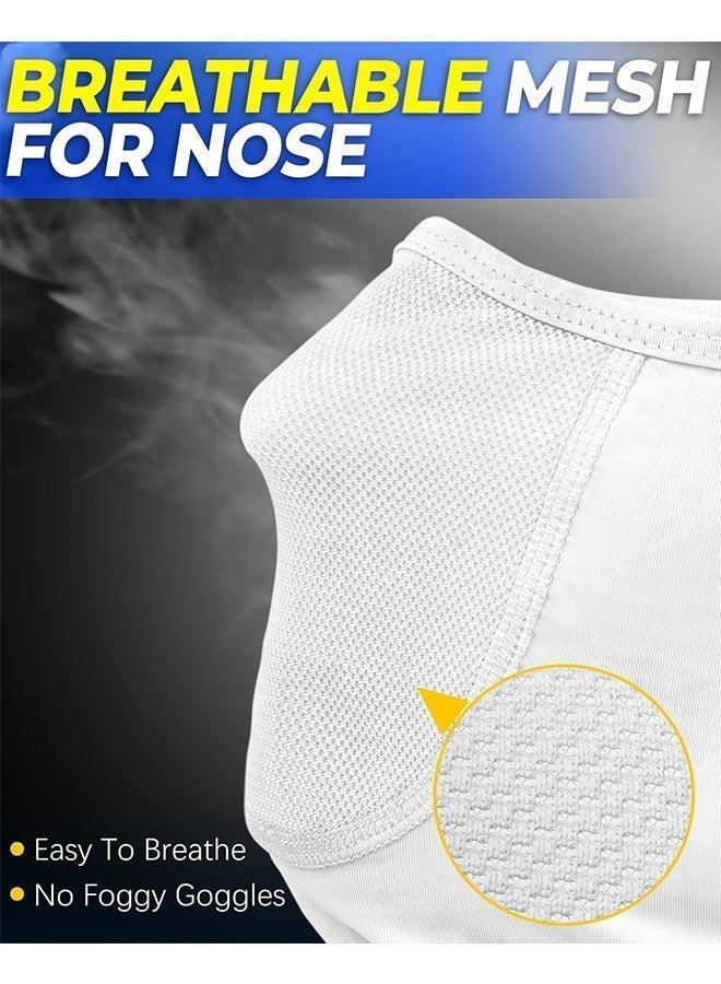 GD 2 Pcs UV Protection Ice Silk Balaclava Face Mask, Breathable Full Face Cover, for Outdoor Running Cycling - Image 5