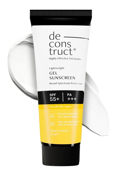 Face Gel Sunscreen for oily skin, combination skin, normal skin (50g)