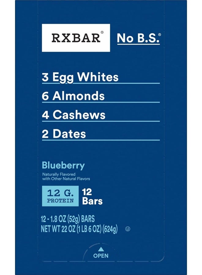 RXBAR بار بروتين بنكهة التوت الأزرق 12 بار - Image 5