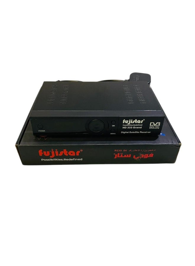 Fujistar Digital Satellite Receiver Ultra 4K HD Receiver Resolution 1080p Dual Display HD and SD Automatic Network Search PAL/NTSC 5000+ Channels HD-333 - Image 3