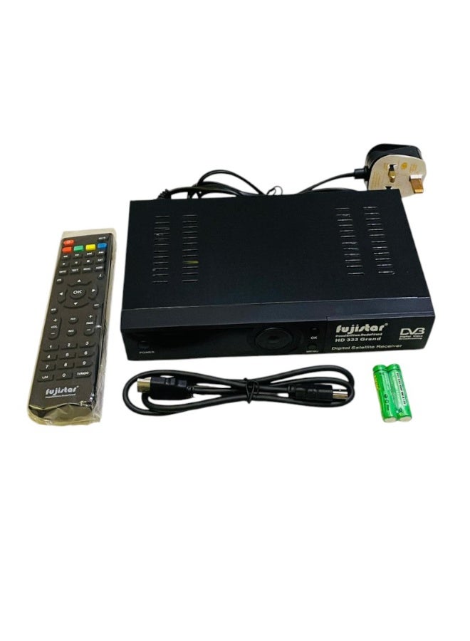 Fujistar Digital Satellite Receiver Ultra 4K HD Receiver Resolution 1080p Dual Display HD and SD Automatic Network Search PAL/NTSC 5000+ Channels HD-333 - Image 4