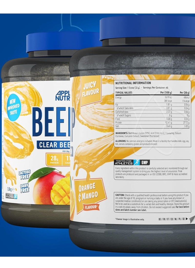 Beef Xp 60 Servings Orange & Mango